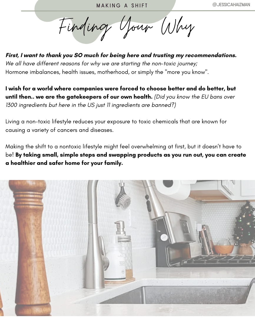 The Safer Swaps Guide For Moms