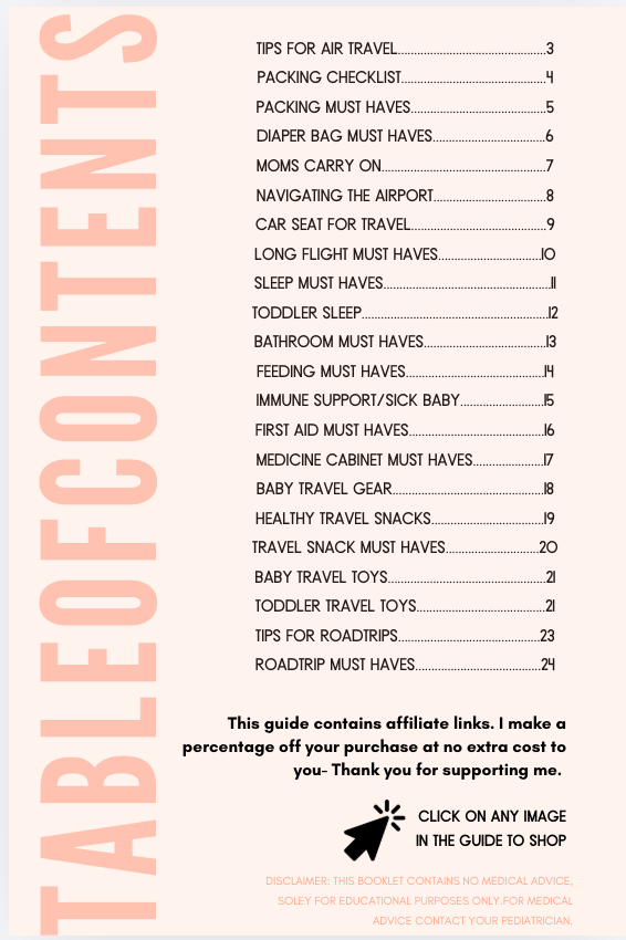 Travel Guide: Traveling with a Baby or Toddler